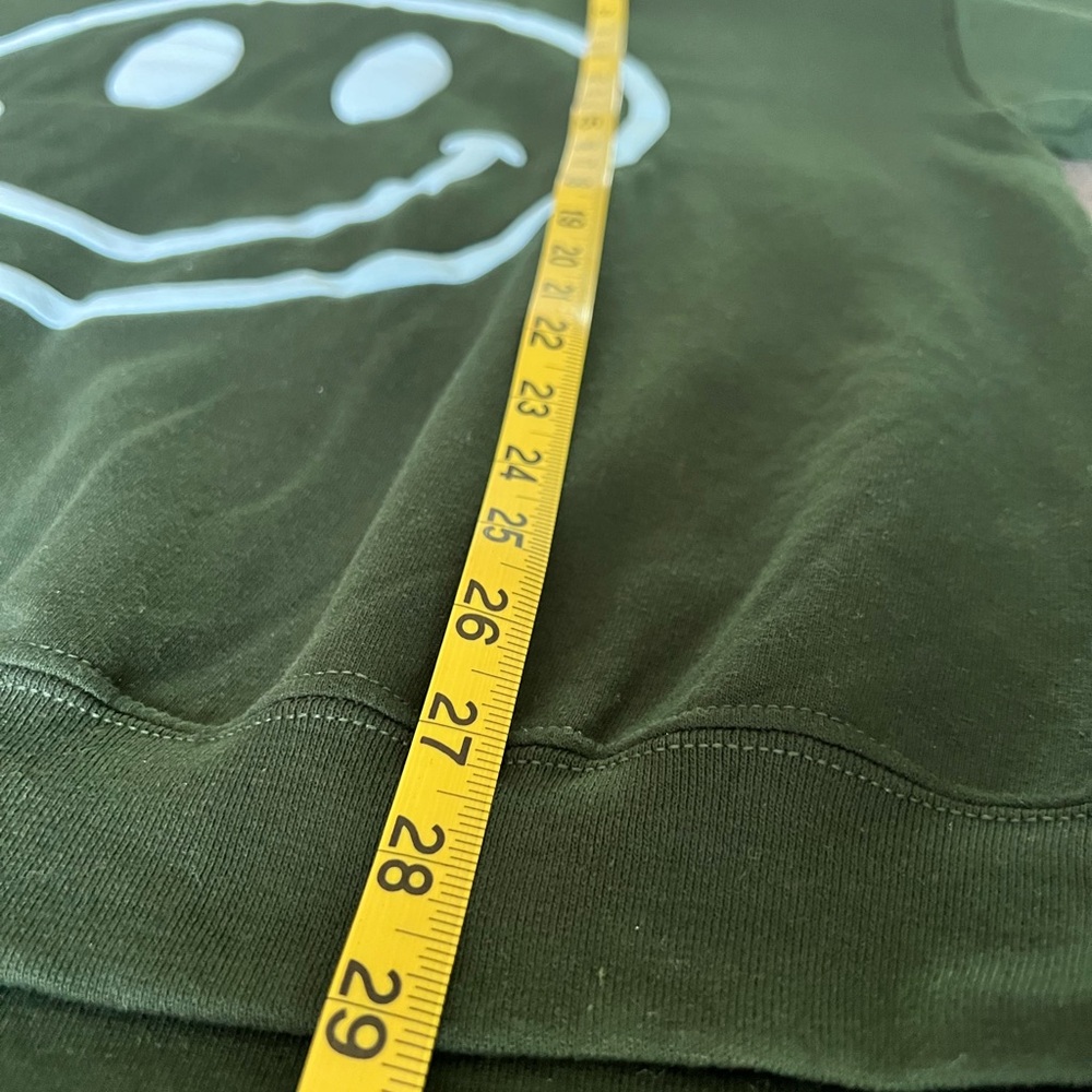 NWOT Dressed in LaLa Green “The World Needs Your Magic” Smiley Sweatshirt Sz-S/M - Picture 10 of 13